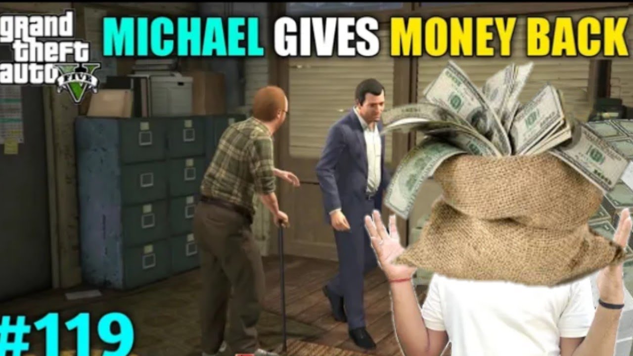 MICHAEL GIVES MONEY BACK  || Techno Gamerz 119 || techno gamer