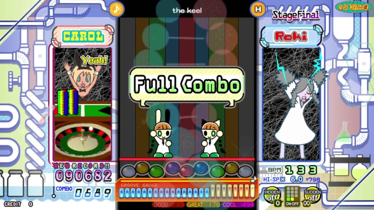 ポップン UniLab] the keel (エレゴス / ELEGOTH) Hyper mirror - YouTube
