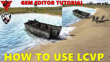 How to use LCVP - Gem Editor Tutorial - MOWAS2