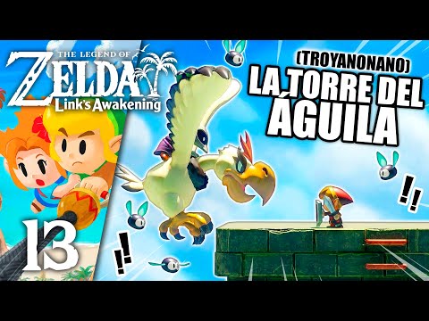 La TORRE del ÁGUILA 🦅 Boss RÁPAX 😱 - Zelda: Links Awakening #13