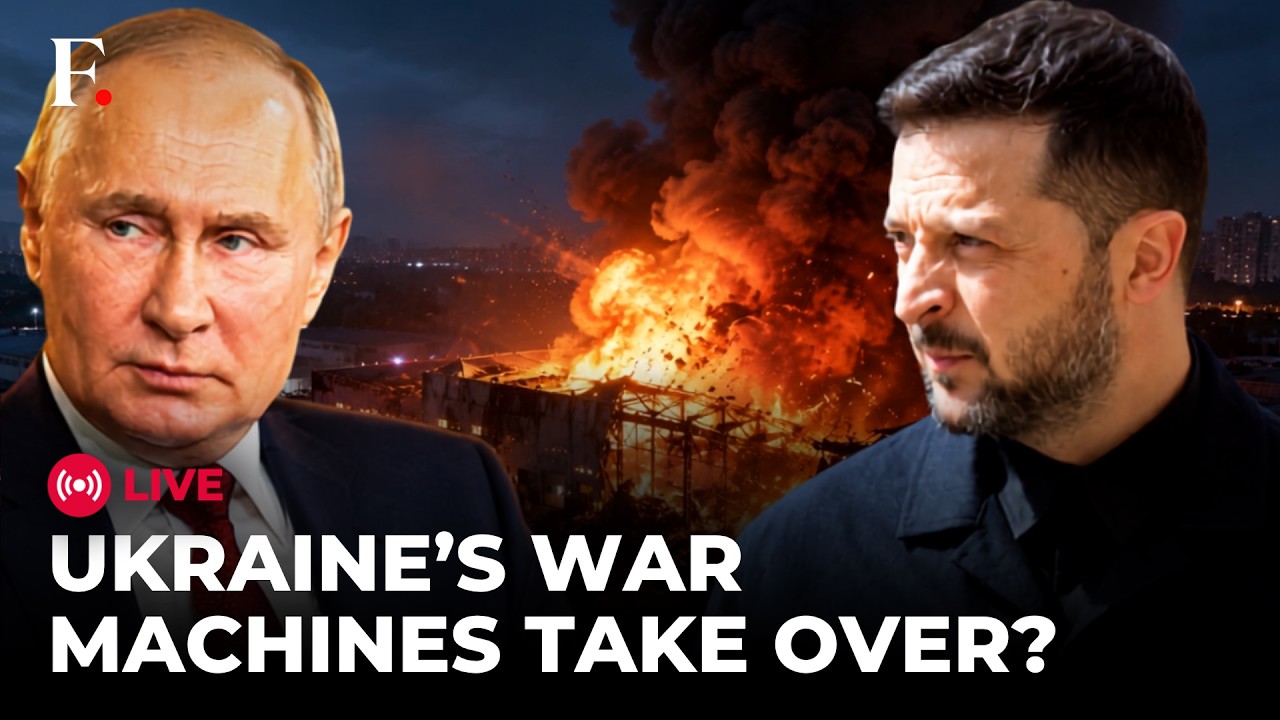 UKRAINE WAR LIVE: Ukraine Unveils ‘Army of Robots’ | Machines to Take on Battlefield Missions thumbnail