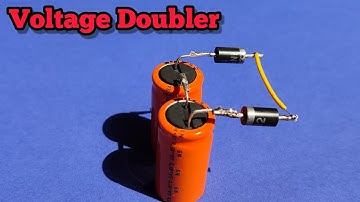 How To Make Voltage Doubler Circuit Easily