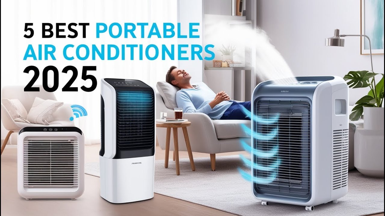 5 Best Portable Air Conditioners 2025 [For Summmer 2025] - YouTube