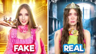 Real vs Fake Princess in Royal Family! Prince Fell In Love With Me