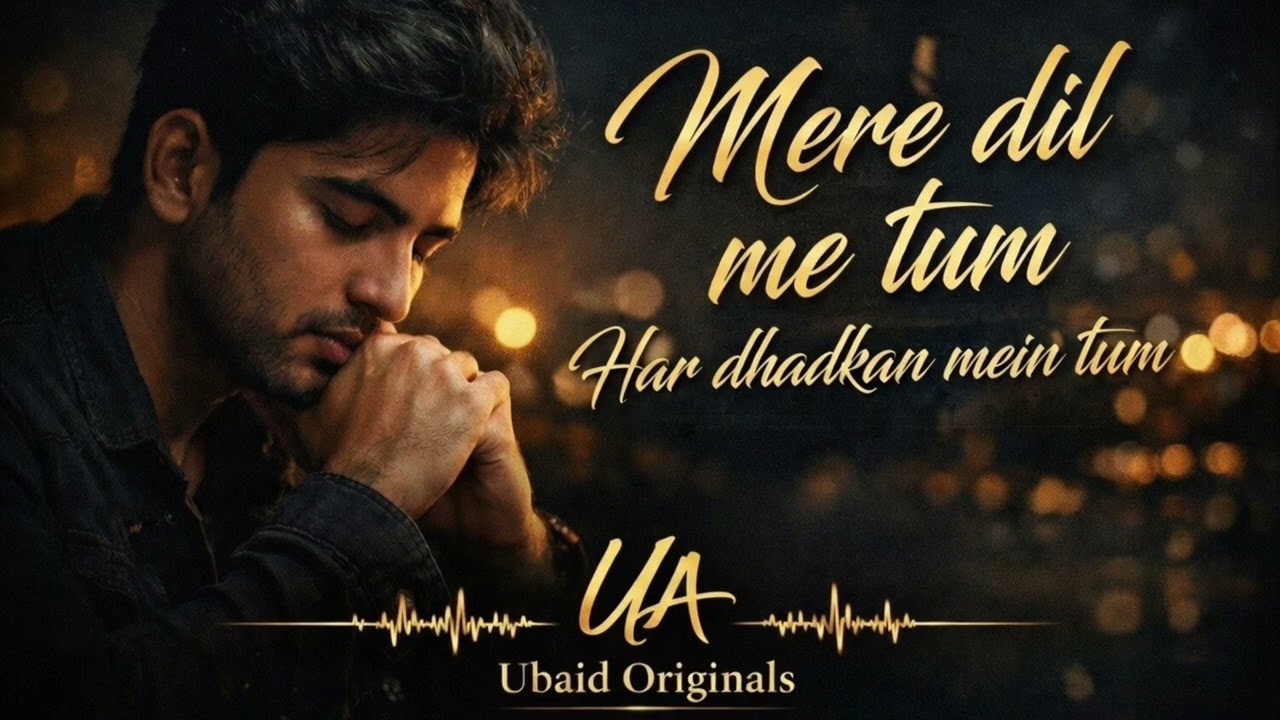 Mere Dil Mein Tum | Soft Romantic Hindi Love Song 2026 | Lyrics by Ubaid Abdulla