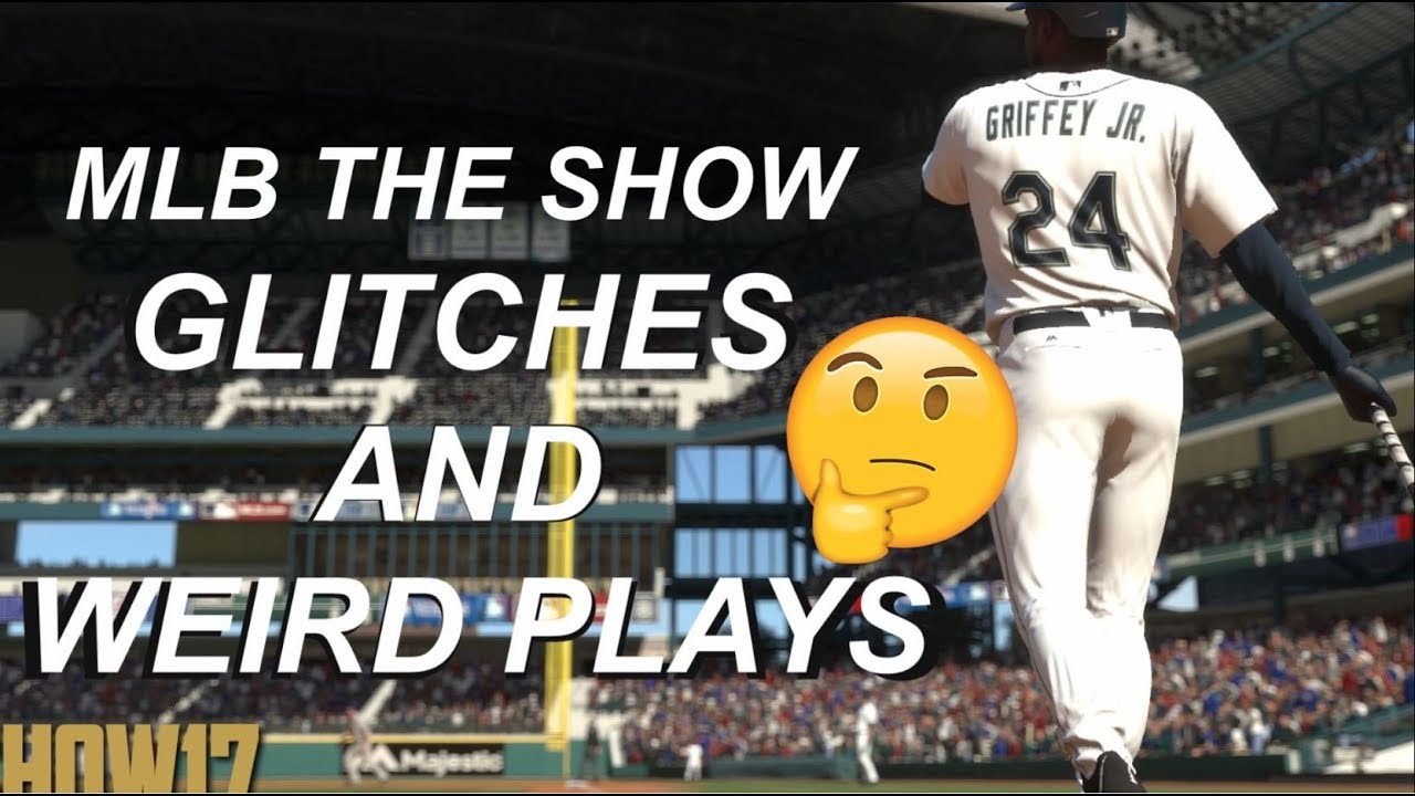 MLB THE SHOW GLITCHES AND WEIRD PLAYS