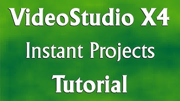 Corel VideoStudio Pro X4 - Instant Project - Basics Tutorial