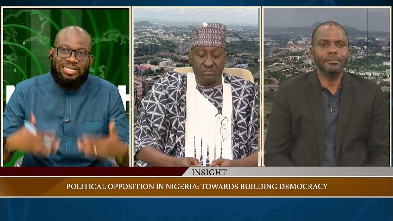 Insight: Opposition Politics in Nigeria | 23rd April 2024 | NTA