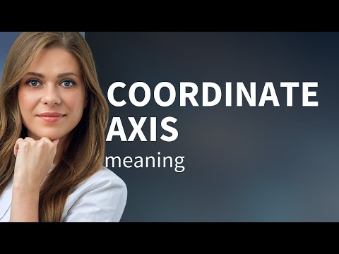 Coordinate axis —