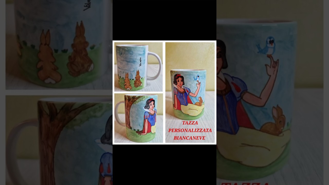 Tazza Biancaneve - Snow white mug 