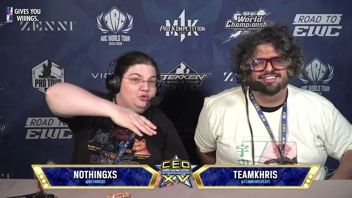 CEO 2025 Capcom vs. SNK 2 Top 16: JWong, Jebailey, Silentscope, umthrfkr, DanielRGT, Argen, more