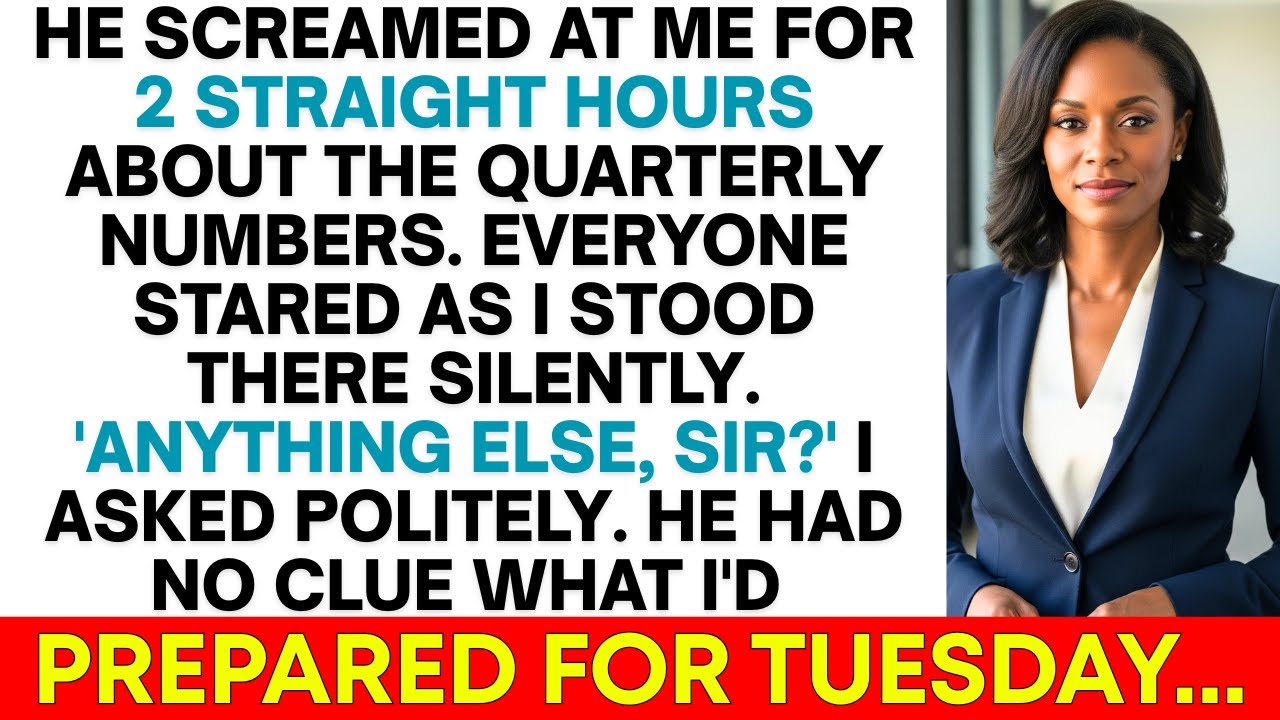 Босс унижал меня два часа перед всеми. Я улыбнулся и сказал: «Спасибо, сэр».