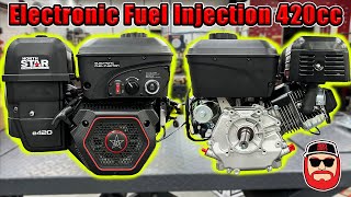 EFI Fuel Injection 420cc Engine North Star E420 Unboxing