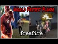 World Fastest Player In Free Fire ||Who Is Fastest Player||B2K vs Ben Laden