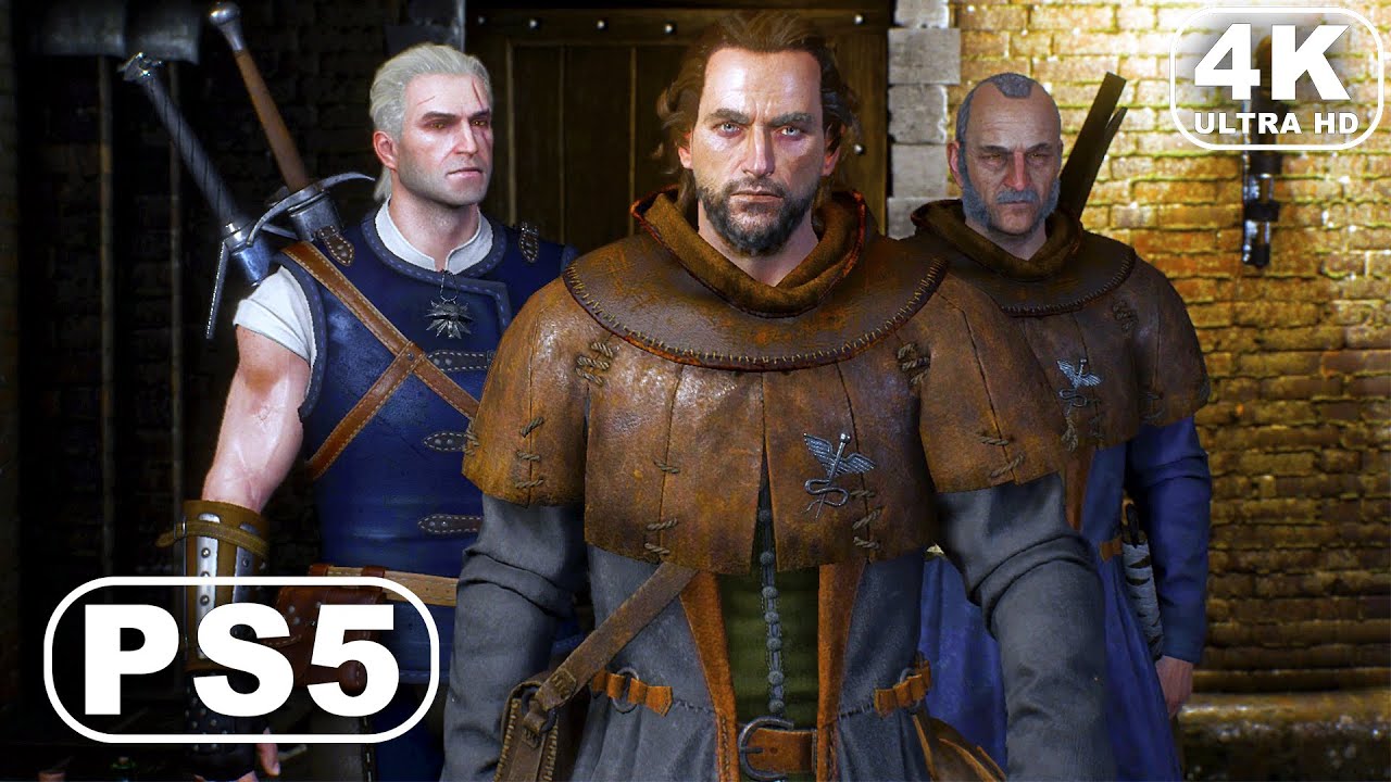 Geralt finds more about Hubert Rejk from von Gratz - The Witcher 3 Wild Hunt (4K ULTRA HD PS5)