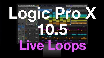 Logic Pro X 10.5 - Recording into Live Loops Cells Tutorial