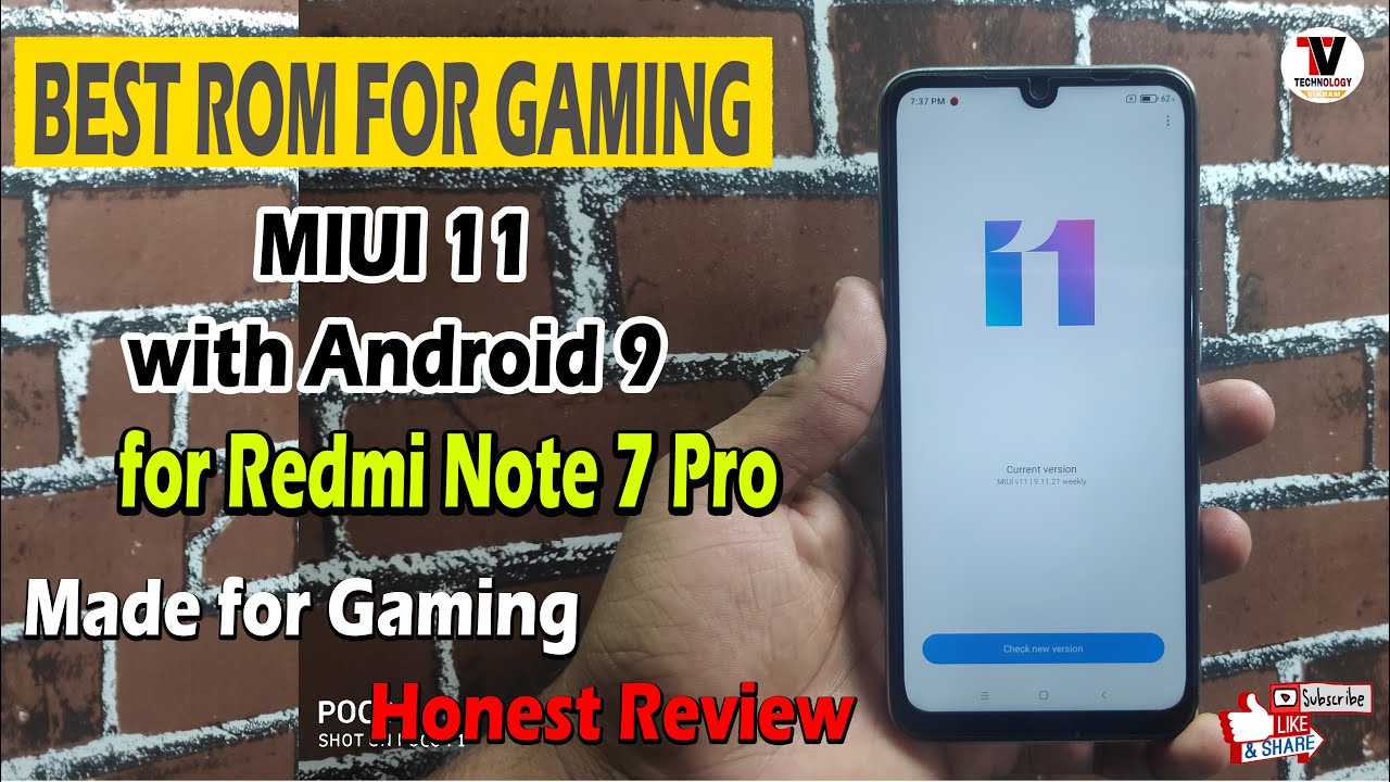 Best Gaming MIROOM ROM for Redmi Note 7 Pro with MIUI 11 Full Review ...