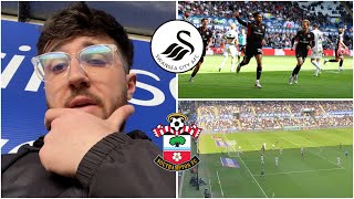 SAINTS COMPLETE TURNAROUND TO SINK SWANS LATE ON!|SWANSEA 1-2 SOUTHAMPTON|MATCHDAY VLOG #28