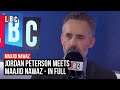 jordan peterson meets maajid nawaz the full interview