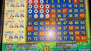 4 Card Caveman Keno 5 Spot Win Cash Out #kenonation #kingof5spots screenshot 1