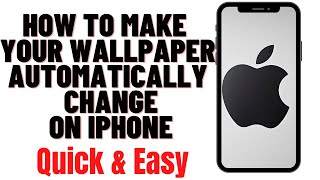 HOW TO MAKE YOUR WALLPAPER AUTOMATICALLY CHANGE ON IPHONE screenshot 5