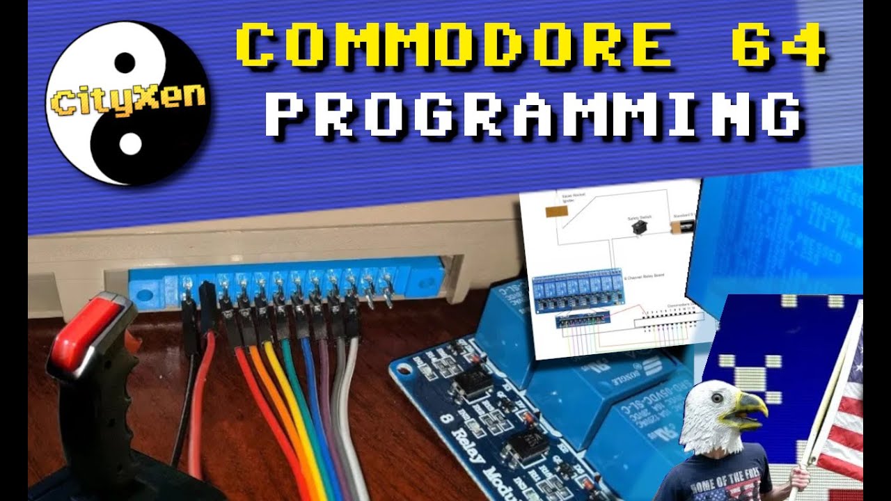 How To: Make a Commodore 64 Fireworks Ignition System with an 8 Channel Relay