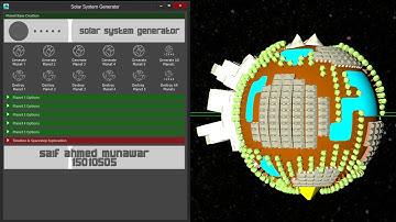 Solar system Generator - Maya MEL