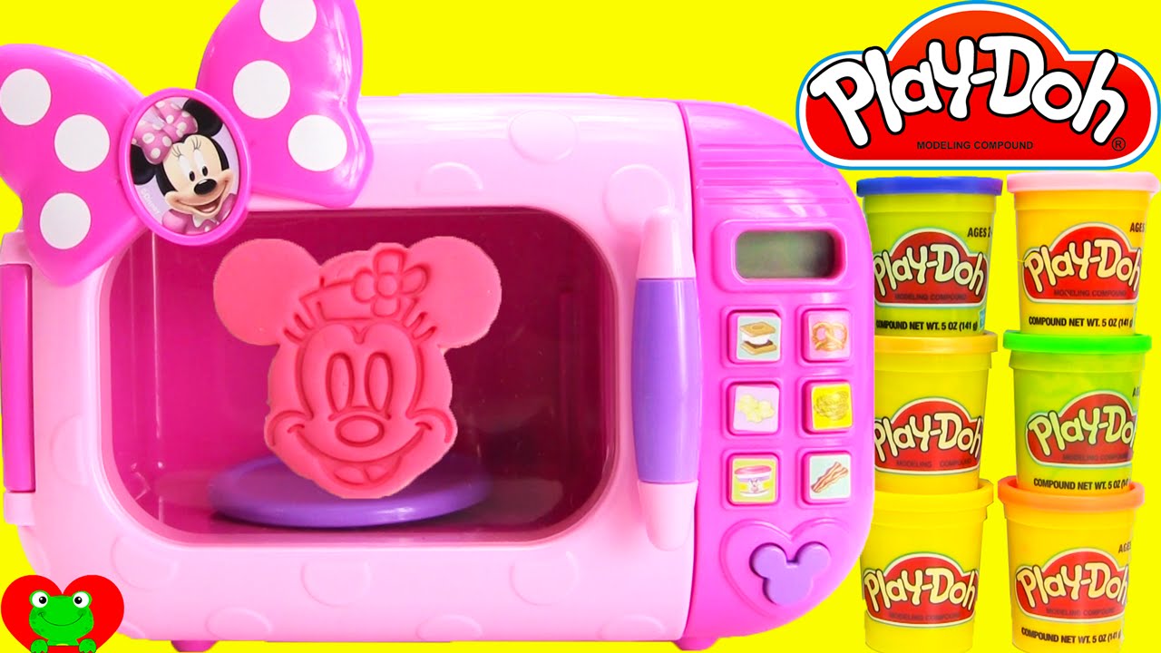 minnie mouse play doh kitchen