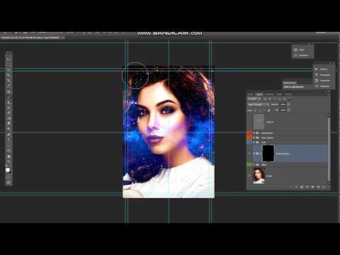 Stardust Photoshop Action Tutorial