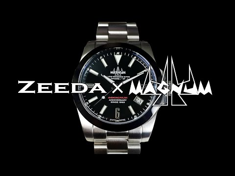 EDGEです。激レア！ZEEDA44マグナムコラボ自動巻時計 44MAGNUM コラボモデル 完成 限定44本 【腕時計】－ZEEDA－ 好評販売中
