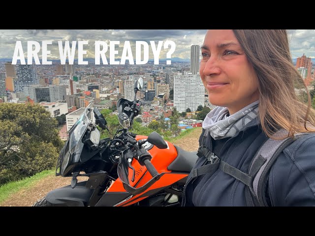Travel vlog - S5🌎Ep1 | Test ride around Bogota (Colombia) before the new roadtrip 🛵💨