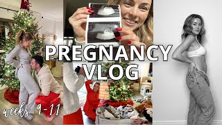 Pregnancy Vlog Wk 9-11 | Morning Sickness, Trying A New Doctor & Christmas Morning! by Angelique Hartman 12,877 views 3 months ago 23 minutes