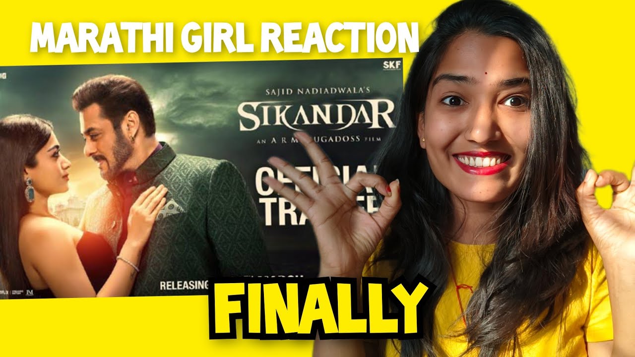 Sikandar Official Trailer Reaction | Salman Khan |Rashmika Mandana | Sikandar