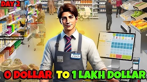 TRY TO EARN 0$ TO 1,00,000$ IN SUPERMARKET|DAY2|#challenge@TechnoGamerzOfficial