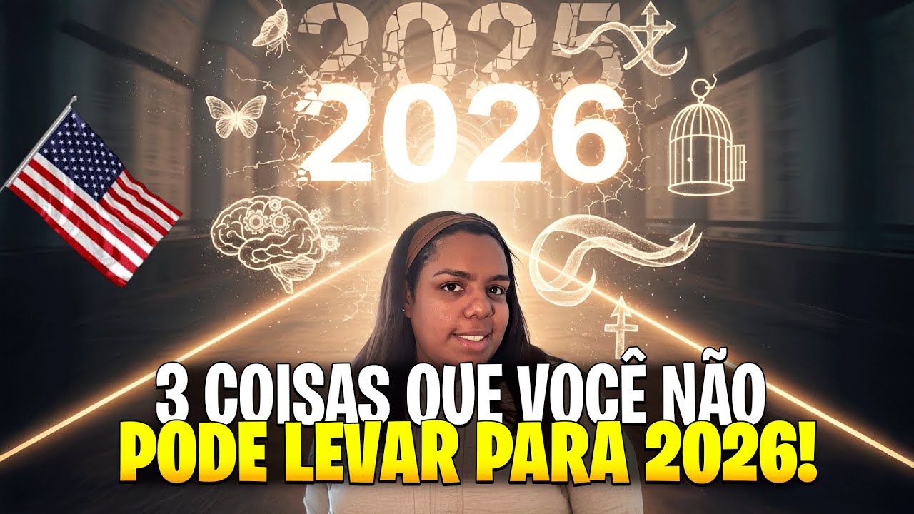 NÃO CARREGUE ESSAS COISAS PRA 2026! MINHA VIRADA DE CHAVE