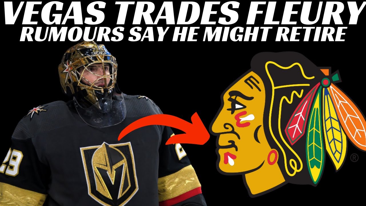 Marc-Andre Fleury traded by Golden Knights to Chicago Blackhawks