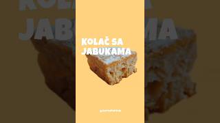 Kolač sa jabukama 🤩 #kolači #recepti #jabuka #brzirecepti #jocinakuhinja