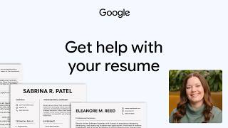 Full Tailor your resume using Gemini | Accelerate your job search with AI | Google Guide