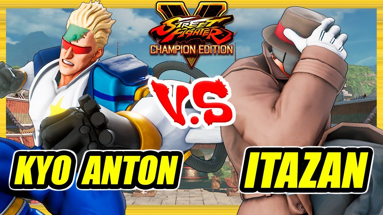 SFV CE 🔥 Kyo Anton (Nash) vs Itazan (G) 🔥 Battle Lounge 🔥 Street Fighter 5