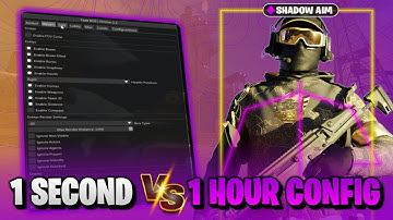 1 SECOND vs. 1 HOUR SETTINGS in WARZONE!