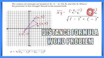 A Very common Distance Formula Word Problem