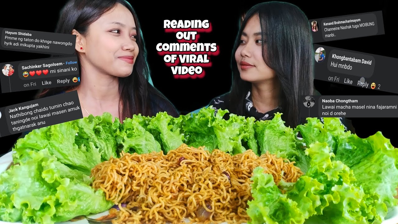 NOODLES WITH LETTUCE 🥬🔥😋 + READING OUT COMMENTS OF VIRAL VIDEO//SIRE COMMENT SINGSE🤣🤣🤣