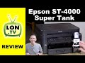 Epson Super Tank ST-4000 Printer Review - Years of Ink?