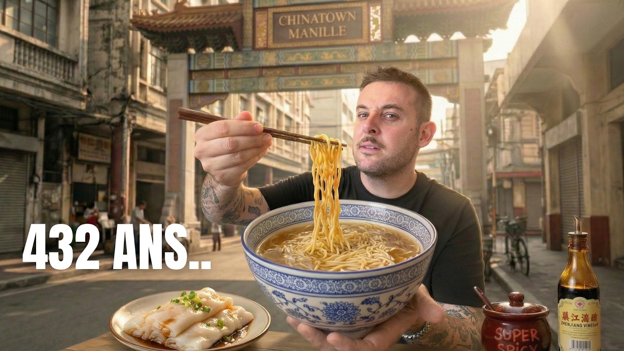 Je Mange dans le PLUS VIEUX Chinatown du Monde! I Philippines 😳🇵🇭