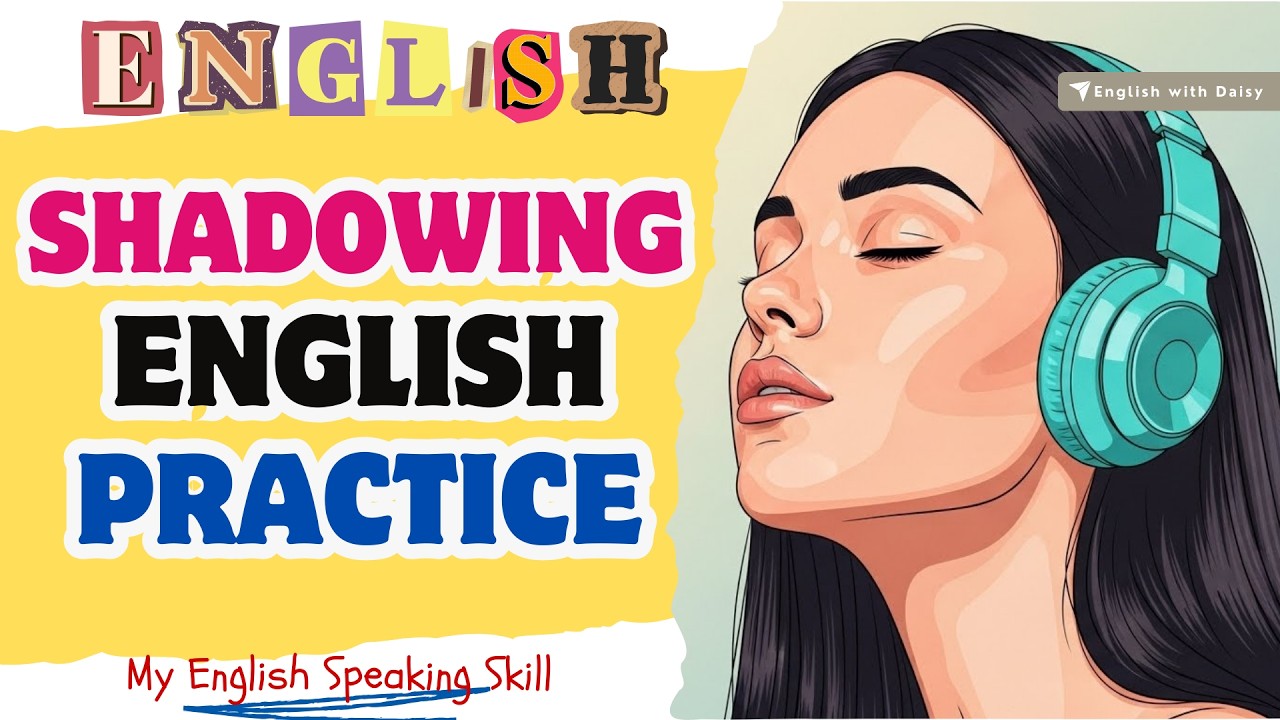 Shadowing English Speaking Practice l English Shadowing Practice Listen ...