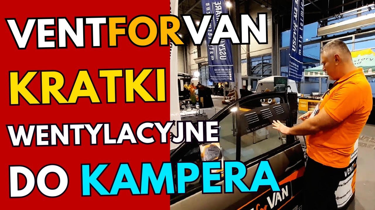 KRATKI WENTYLACYJNE do SZOFERKI SUPER PRAKTYCZNE Komary nie lecą wentylacja działa od 🟪 Vent4Van