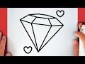 HOW TO DRAW A DIAMOND