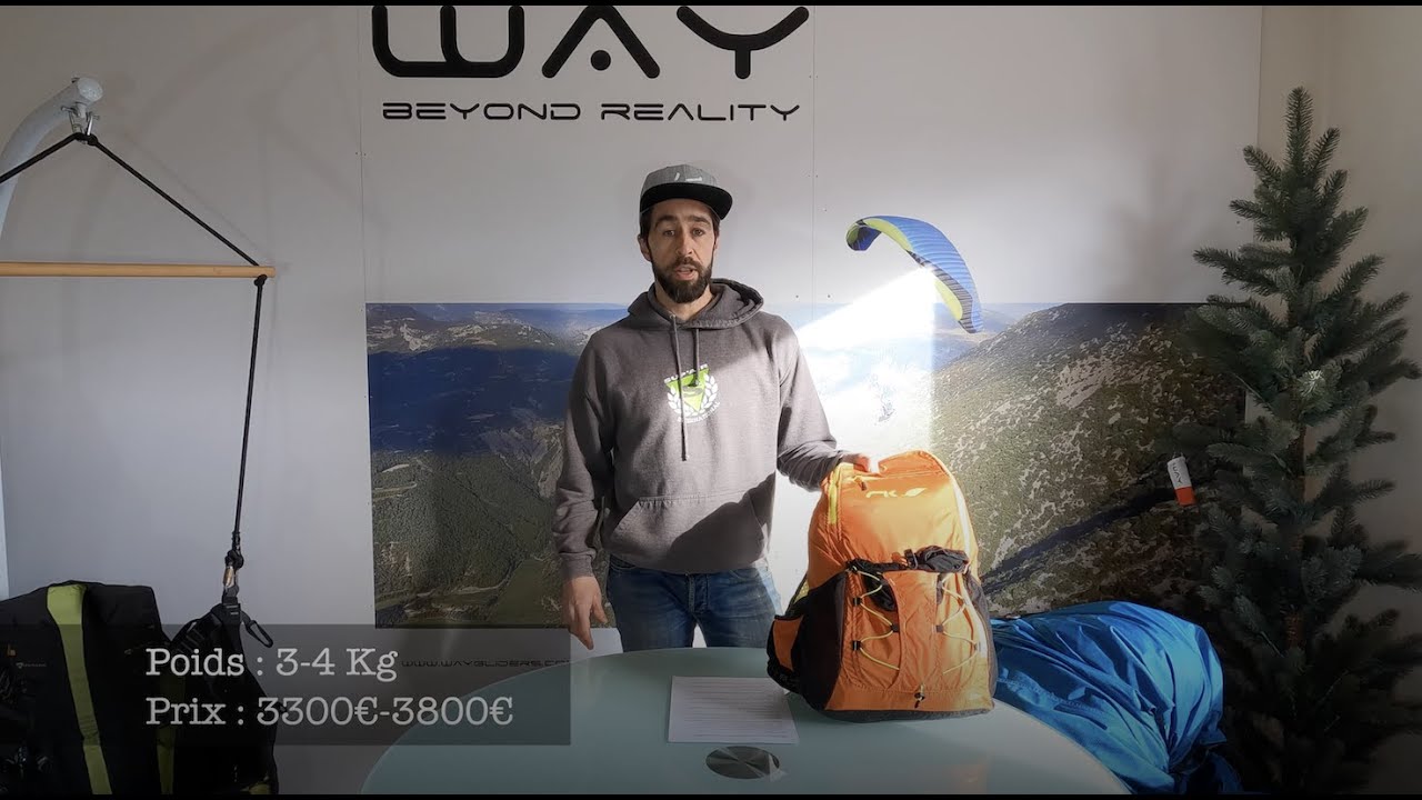 Packs parapente - Poids et prix - Les packs cohérents.