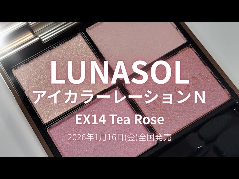 LUNASOL 2026春コスメ】LUNASOL アイカラーレーションN EX14 ティー