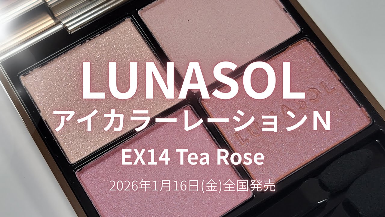 LUNASOL 2026春コスメ】LUNASOL アイカラーレーションN EX14 ティー